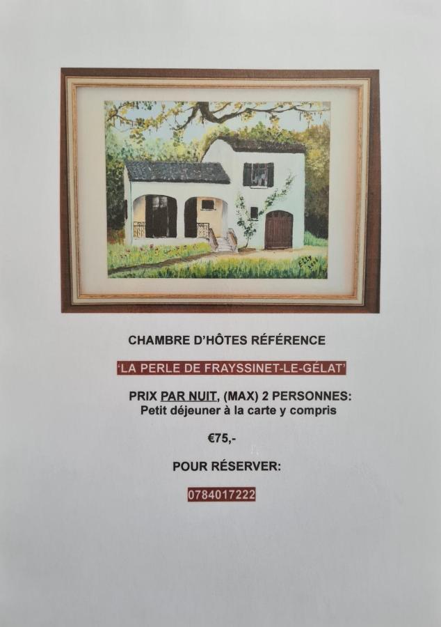 La Perle De Frayssinet-Le-Gelat - Chambre D'Hotes - B&B 外观 照片